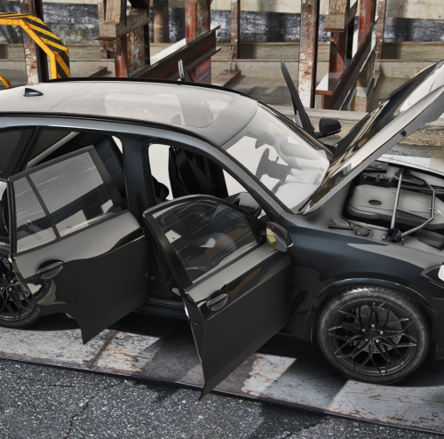 GTA5_2025-07-30_13-25-35 FiveM Mod GTA 5 Debadged Car