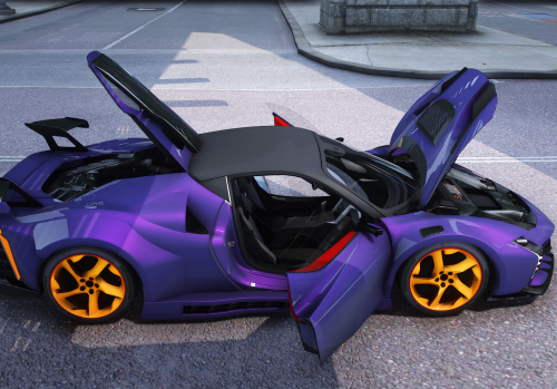 GTA5_2025-10-19_20-45-57 FiveM Mod GTA 5 Debadged Car