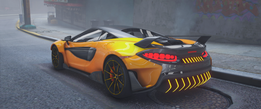 Mclaren 600lt Custom FiveM Car