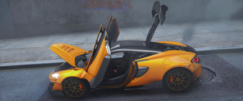 Mclaren 600lt Custom FiveM Car