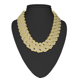 Pave Cuban Wide Chain FiveM Car