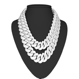 Double Cuban Thick Chain FiveM Car