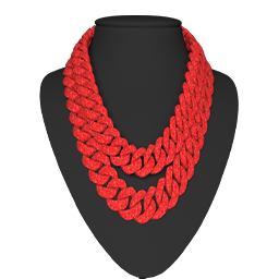 Double Cuban Thick Chain FiveM Car