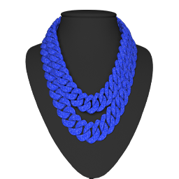 Double Cuban Thick Chain FiveM Car