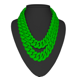 Double Cuban Thick Chain FiveM Car