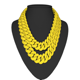 Double Cuban Thick Chain FiveM Car