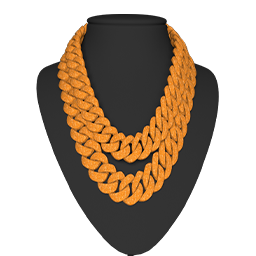 Double Cuban Thick Chain FiveM Car