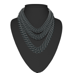 Triple Cuban Cascade Chain FiveM Car