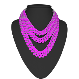 Triple Cuban Cascade Chain FiveM Car