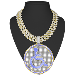 Wheel Chair Chain FiveM Car