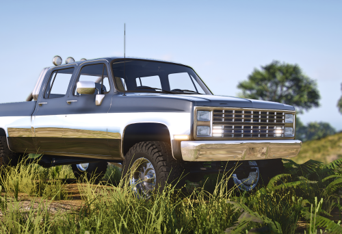 GMC 1986 K20 Crew Cab FiveM Car