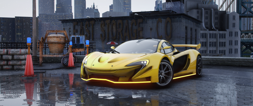 Mclaren P1 Zetac FiveM Car