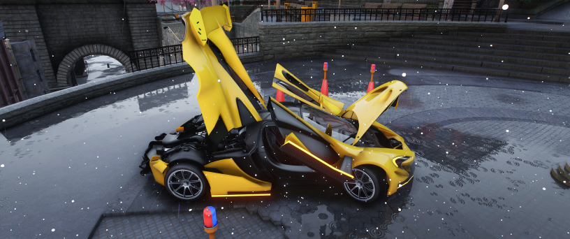 Mclaren P1 Zetac FiveM Car