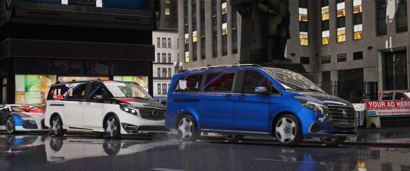 Mercedes V-Class 2025 Tuning FiveM Car