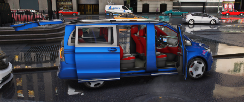 Mercedes V-Class 2025 Tuning FiveM Car