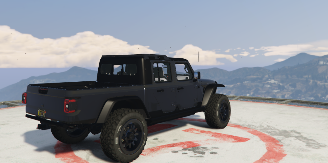 Jeep Gladiator (BULLETPROOF) FiveM Car
