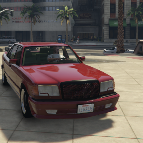 Mercedes-Benz 500SEL AMG Pack 1983 FiveM Car