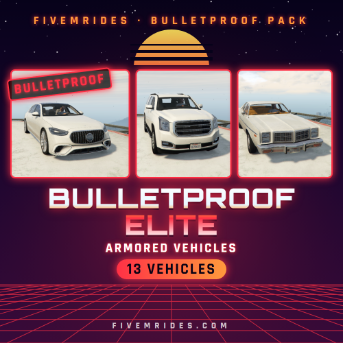 Bulletproof Elite Pack (13 Armored Vehicles)