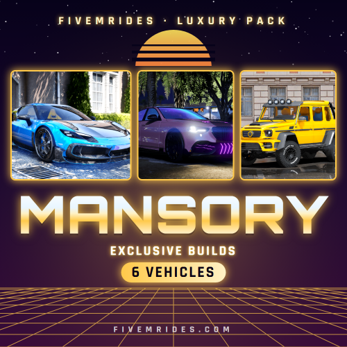 Mansory Collection (6 Exclusive Builds)