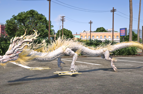 Dragon Black Myth Wukong Fly