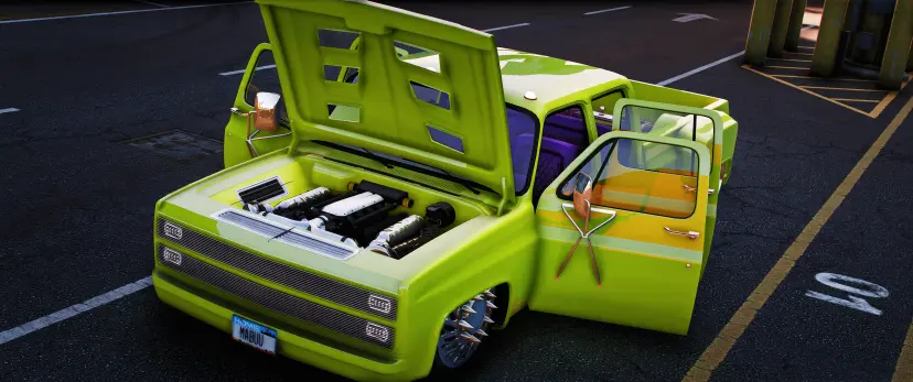 Bagged Chevrolet K30 single cab Dually on JTX Forged wheels (BULLETPROOF) - Image 3