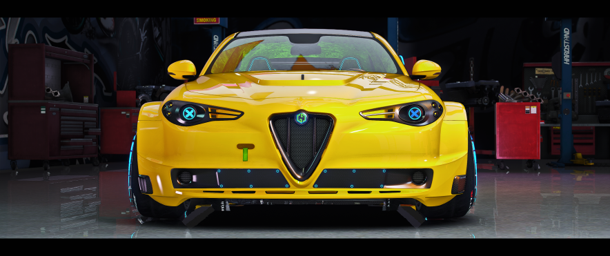 WIDEBODY ALFA ROMEO SEDAN - Image 9
