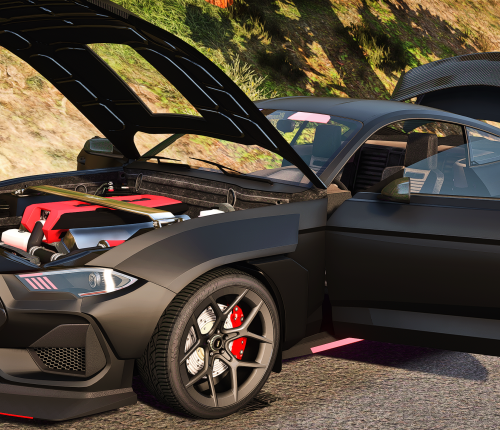 GTA5_2025-01-14_12-27-54 FiveM Mod GTA 5 Debadged Car