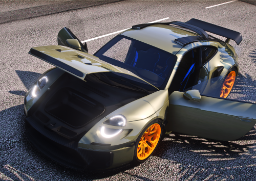 GTA5_2025-01-25_00-58-07 FiveM Mod GTA 5 Debadged Car
