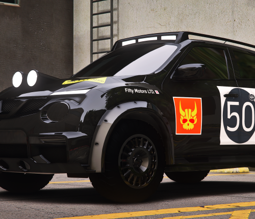 Nissan Juke 5 Rally