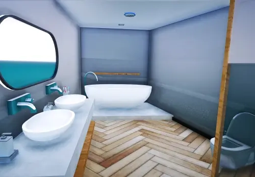 Luxury_Catamaran_7 FiveM Mod GTA 5 Debadged Car