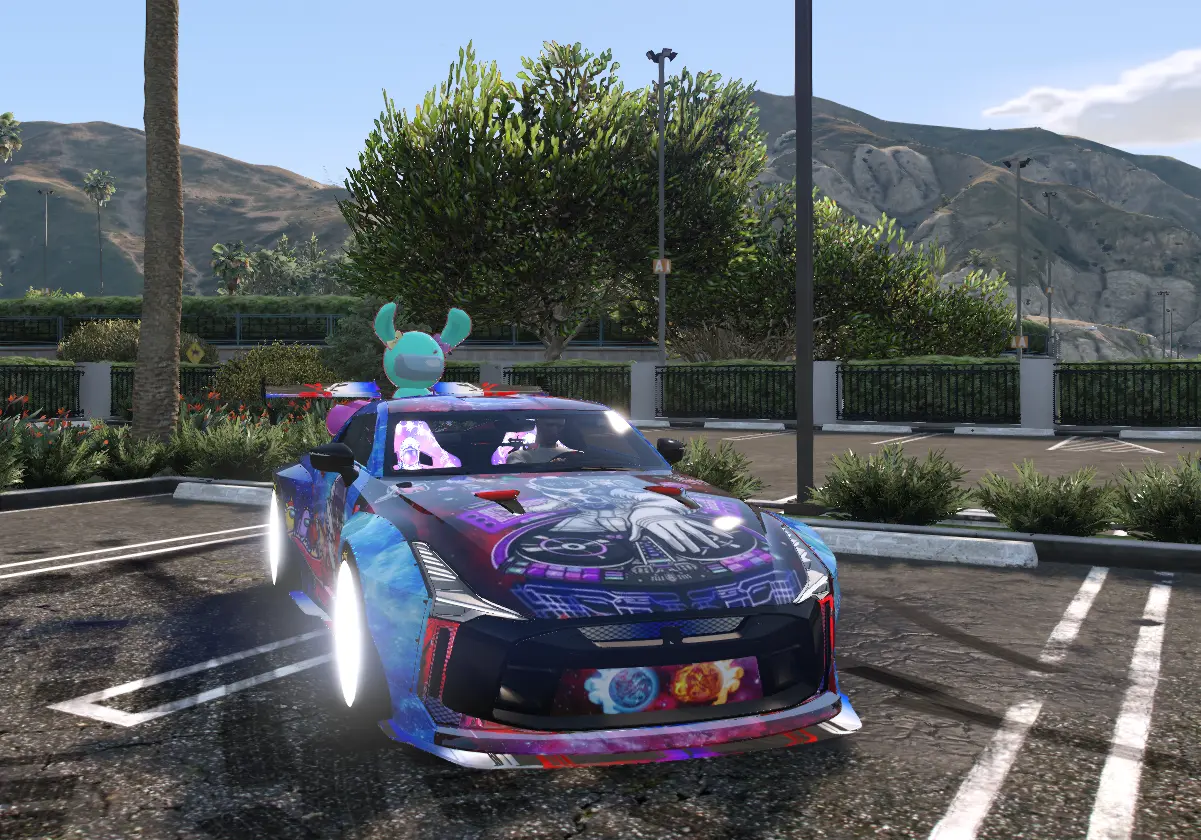 MANSAUG Nissan GTR50 Among Us FiveM Car