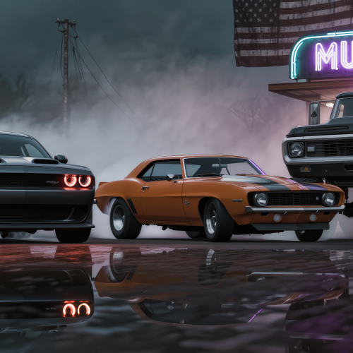 American Muscle Empire Pack (15 Cars)