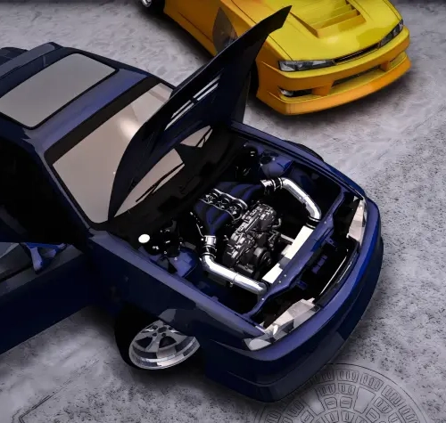 1998_Nissan_240sx_7 FiveM Mod GTA 5 Debadged Car