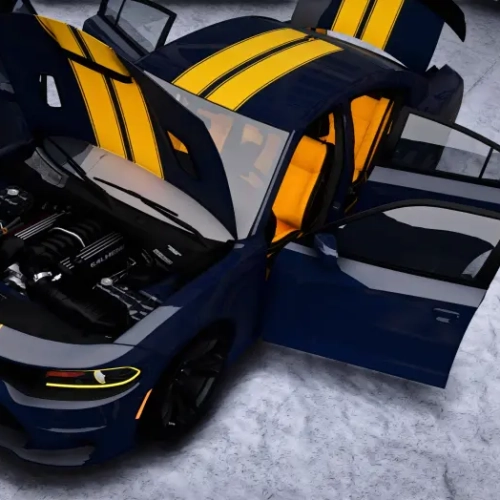 2014_Dodge_Charger_Scat_Pack_swap_9 FiveM Mod GTA 5 Debadged Car