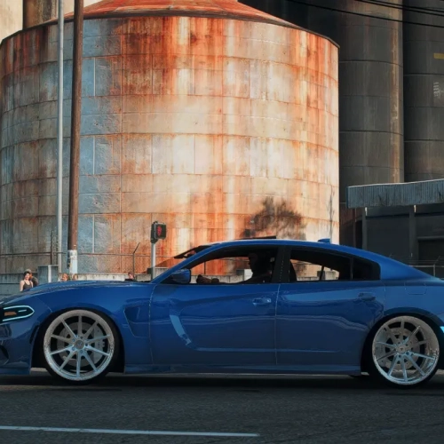 2019_Dodge_Charger_Scat_Pack_ProCharged_4 FiveM Mod GTA 5 Debadged Car