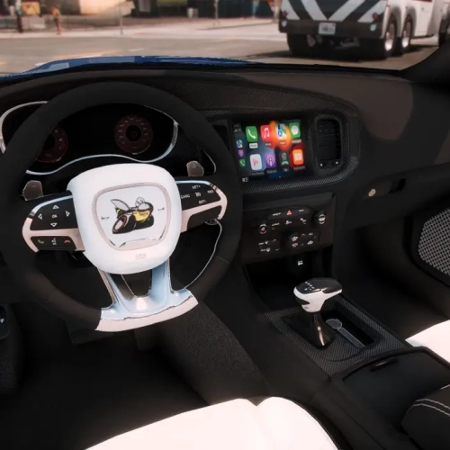 2019_Dodge_Charger_Scat_Pack_ProCharged_6 FiveM Mod GTA 5 Debadged Car