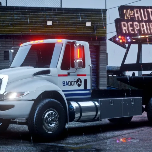 International v2 Flatbed (Debadged)