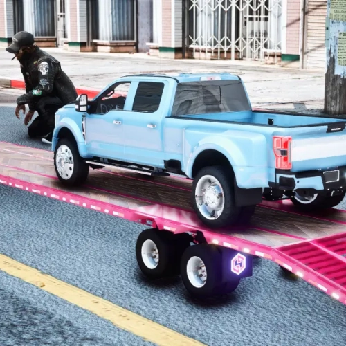 Mini RC hauler