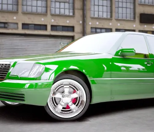 MERCEDES ES600 BNZO ON SPREEWHEELS FiveM Car