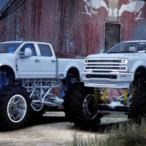 FORD TREEFIDDY & FOURFIDDY MEGATRUCKS