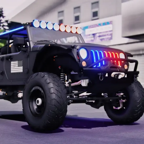Jeep Wrangler Deberti Police