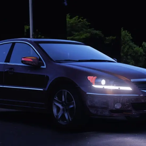 Acura RL 2008 [Animation Roof]