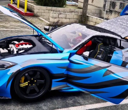 GTA5_2024-10-26_20-05-55 FiveM Mod GTA 5 Debadged Car