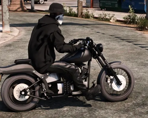 Harley_FX_4 FiveM Mod GTA 5 Debadged Car