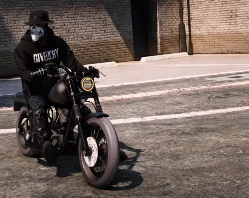 Harley_FX_5 FiveM Mod GTA 5 Debadged Car