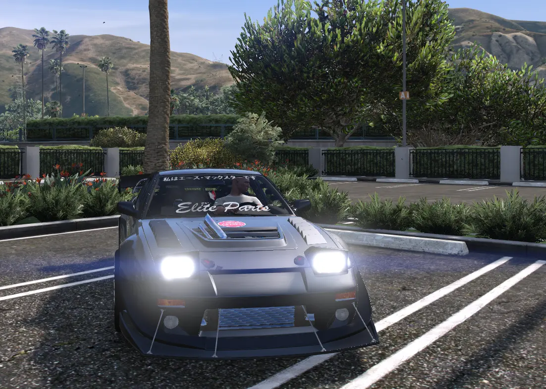 Rebrand Nissan 240SX Drift FiveM Car