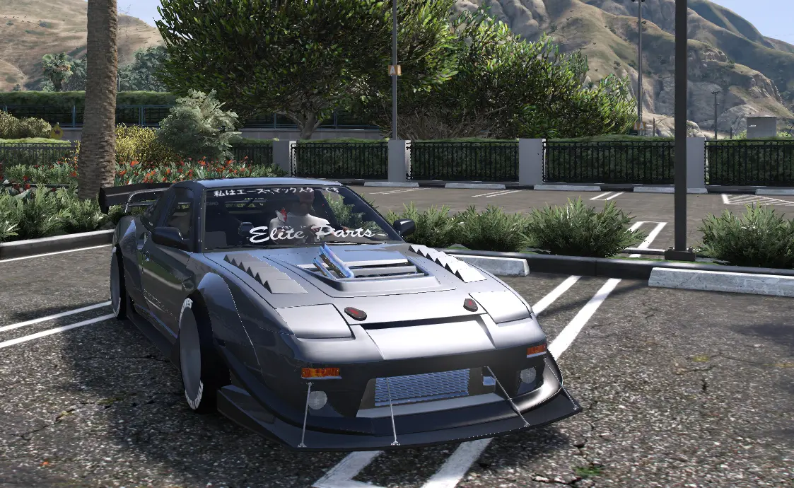 Rebrand Nissan 240SX FiveM Car