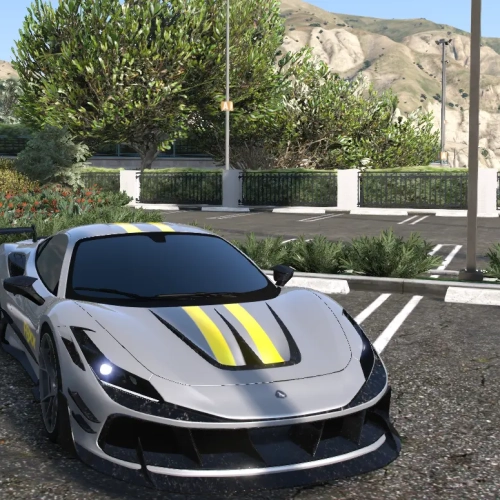 Rebrand Ferrari F8 Mansory
