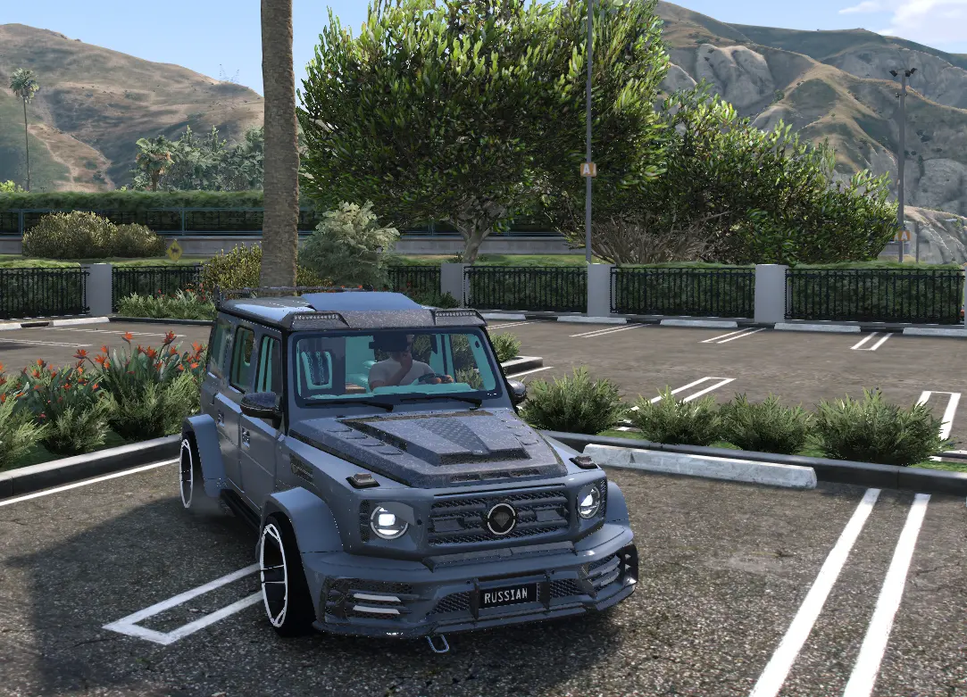 Rebrand Mercedes-AMG G63 FiveM Car