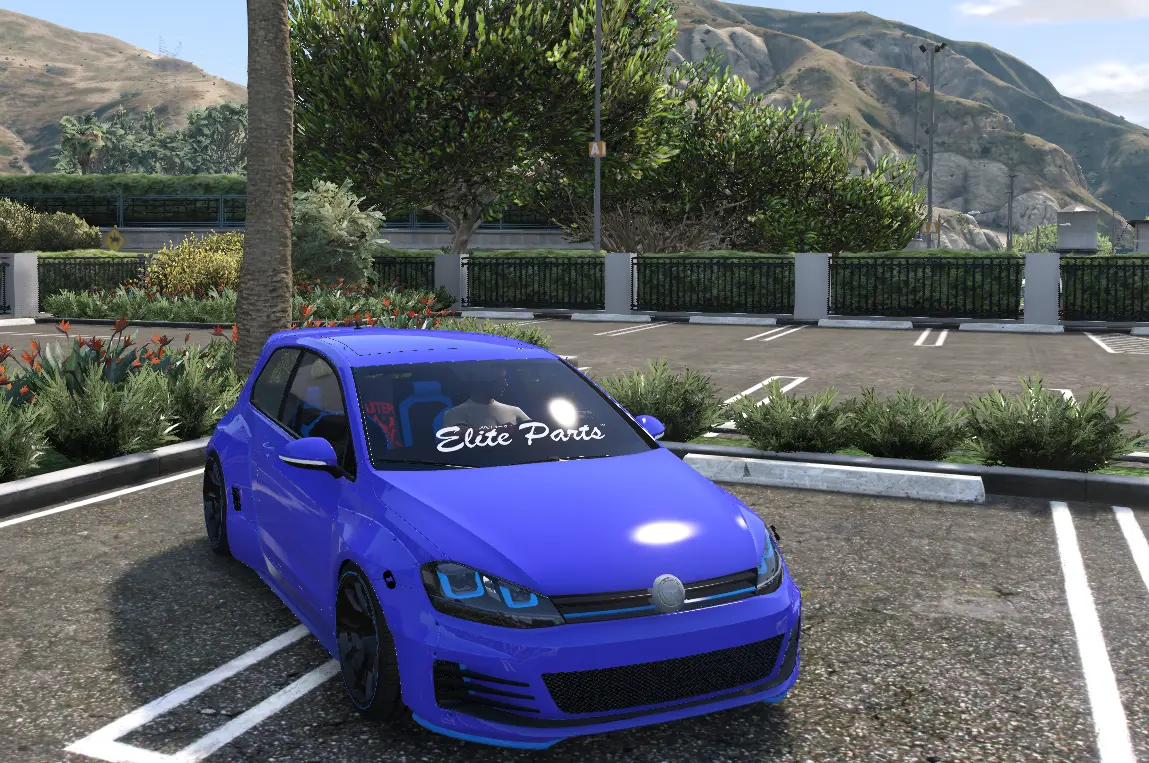 Rebrand Volkswagen Golf 7 R FiveM Car